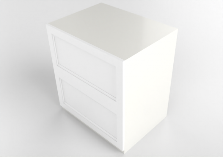Muebles 3D - Armario de madera lacada - Ikea - Metod -...