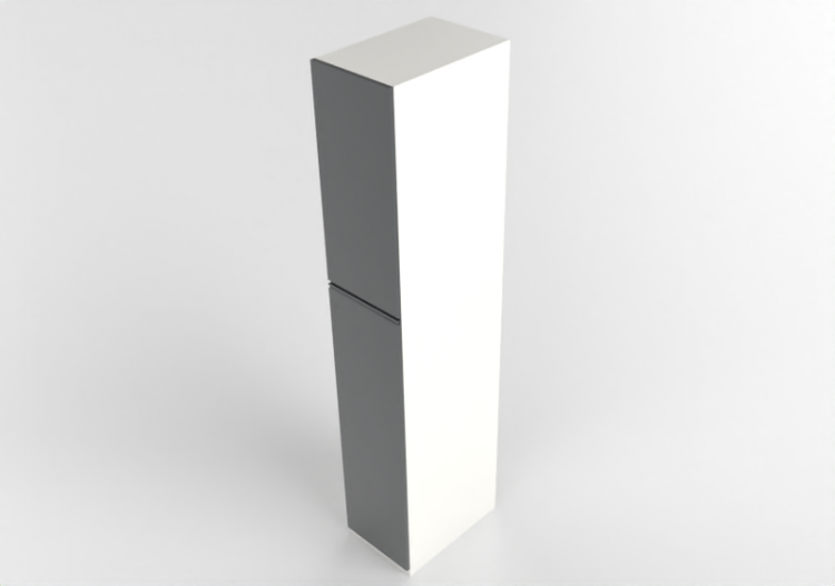 Móveis 3D - Móvel de madeira envernizada - Ikea - Metod -...