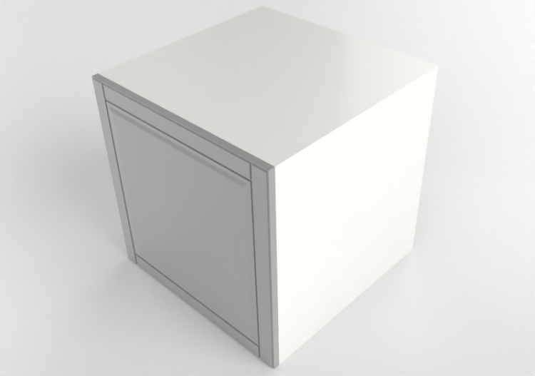 Muebles 3D - Elemento para frigorífico - Ikea - Metod -...