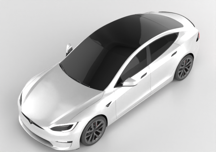 3D Autos - 2022 Tesla Movom S Plaid - ACCA software