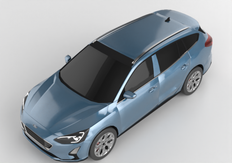 3D Autos - 2020 Ford Focus Estate - ACCA software