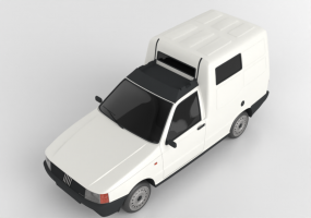 3D Autos - 1988 Fiat Fiorino
