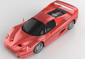 3D Autos - Ferrari F50