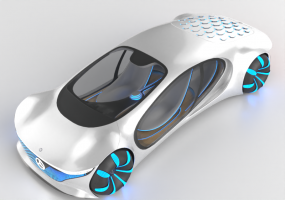 3D Autos - 2020 Mercedes Vision AVTR