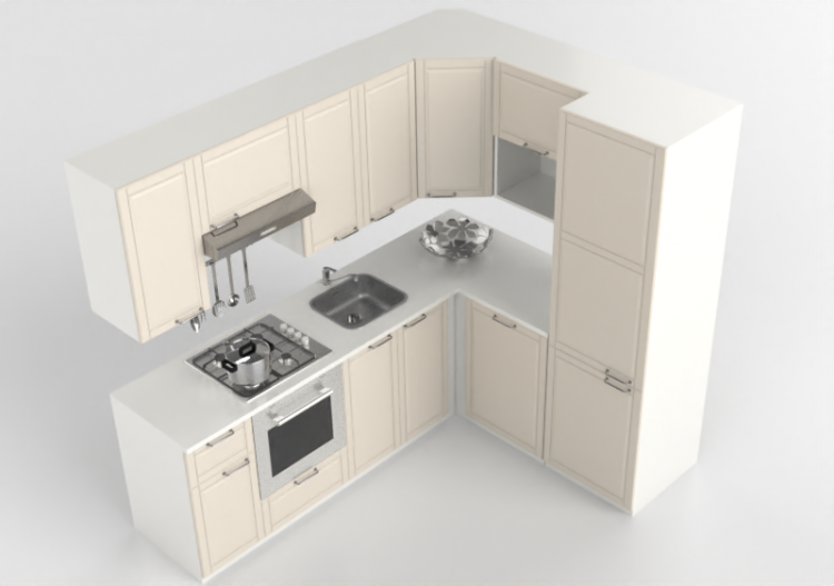 Cuisine 3D - Cuisine avec appareils électroménagers - Ikea...