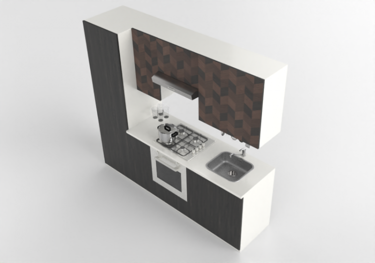 Cucine 3D - Cucina completa di elettrodomestici - Ikea -...