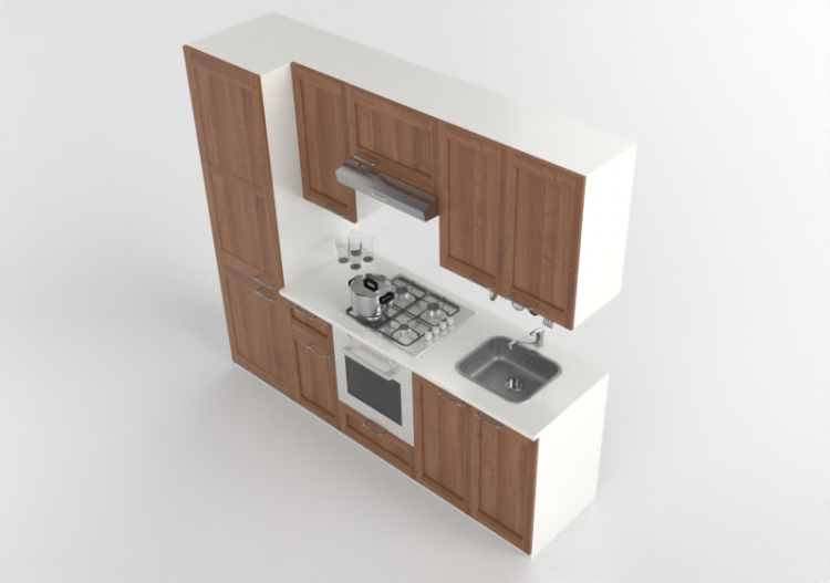 Cuisine 3D - Cuisine avec appareils électroménagers - Ikea...