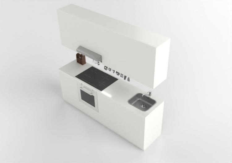 3D Kitchens - Complete kitchen with appliances - Ikea -...