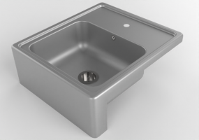3D Spülbecken - Spülbecken aus Edelstahl matt - Ikea - Bredsjӧn