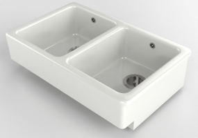 3D Spülbecken - Spülbecken aus Keramik - Ikea - Havsen