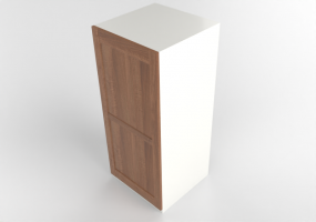3D Furniture - Corner cabinet in lacquered wood - Ikea - Method