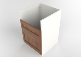 底部 - Lacquered wood sink base cabinet - Ikea - Method