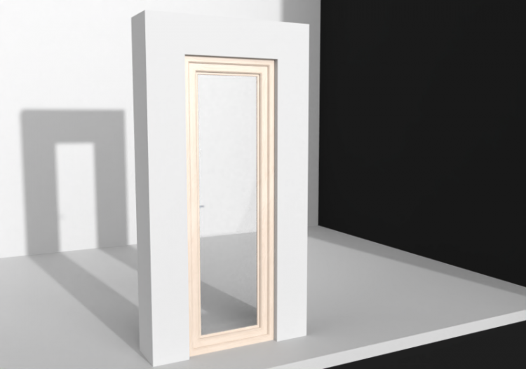 3D Tür/Fenster - 1A IDEAL 5000 eko okna - ACCA software