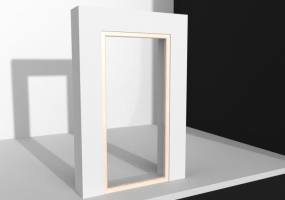 3D Tür/Fenster - FISSA 1A IDEAL 5000 eko okna