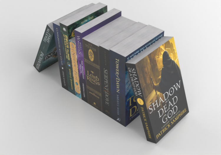 Books and Magazines 3D - Reading Book collection fantasy -...