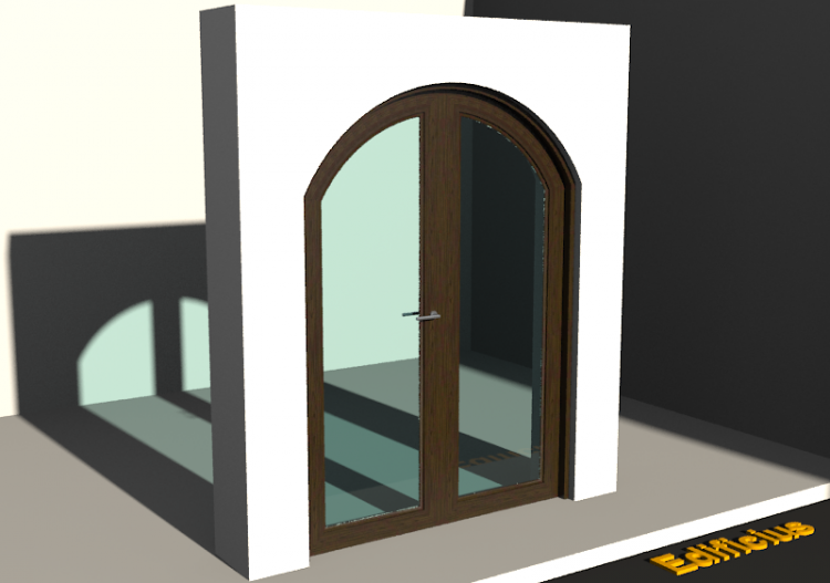 3D Tür/Fenster - Klassisch T[RB] 2DF[1G] - ACCA software
