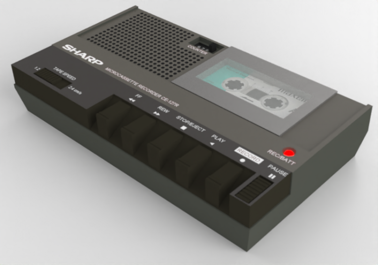 Dispositifs Electroniques 3D - Sharp CE-127R - ACCA...