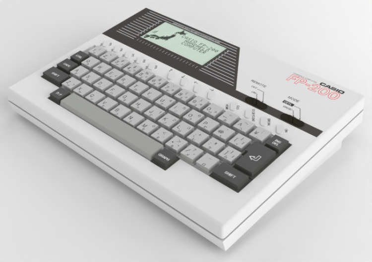 Dispositivi elettronici 3D - Casio FP 200 - ACCA software