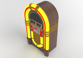 Audio - Video 3D - Vintage Jukebox