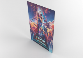 3D Prints - Poster Thor: Love And Thunder