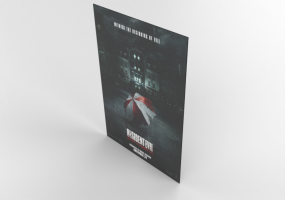 Impress&otilde;es 3D - Cartaz Resident Evil: Welcome to Raccoon City