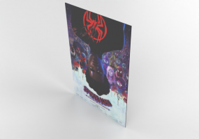 Impress&otilde;es 3D - Cartaz Spider-Man: Across the Spider-Verse