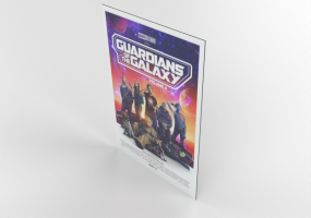 3D Prints - Guardians of the Galaxy Vol. 3 Poster