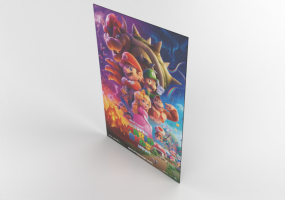 3D Prints - Poster Super Mario