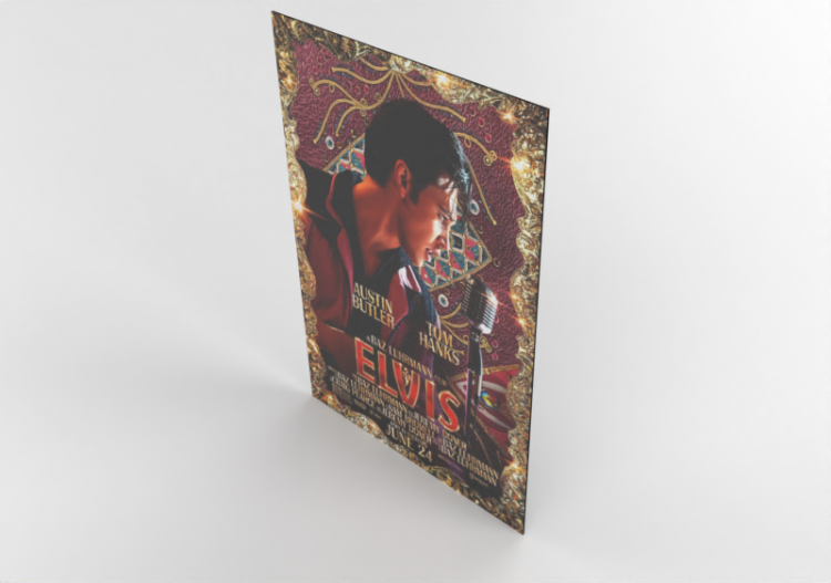 Impressões 3D - Cartaz Elvis - ACCA software