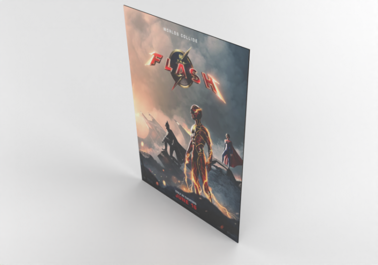 3D Prints - Poster The Flash - ACCA software