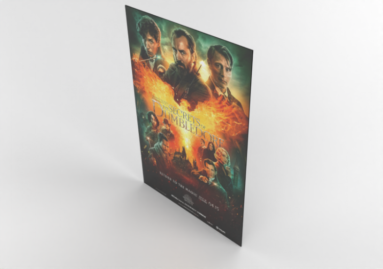 Impressions 3D - Poster Animaux fantastiques - Les secrets...