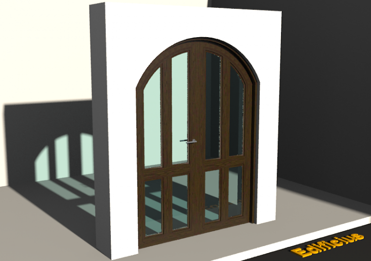 Carpinterías 3D - Clásica P[AR] 2HB[4V] - ACCA software