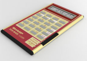 3D Electronic Devices - Sharp EL-401C