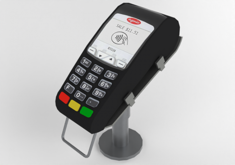 3D Elektronische Geräte - Ingenico ICT220 - ACCA software