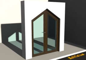 3D Tür/Fenster - Klassisch T[DT] 2DF[1G]