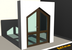 3D Tür/Fenster - Klassisch T[DT] 2DF[2HG]