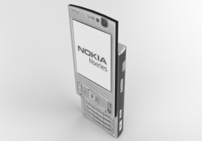 Computers and Mobile phones 3D - Nokia N95