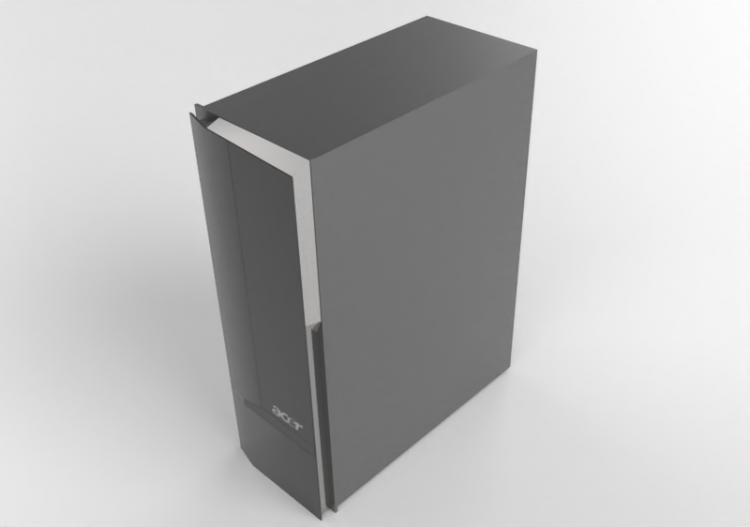 Computers and Mobile phones 3D - Acer Aspire X3200 - ACCA...