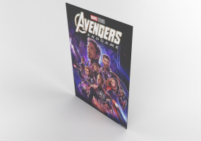 3D Prints - Poster Avengers Endgame