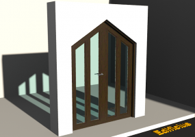 3D Tür/Fenster - Klassisch T[DT] 2DF[2VG]