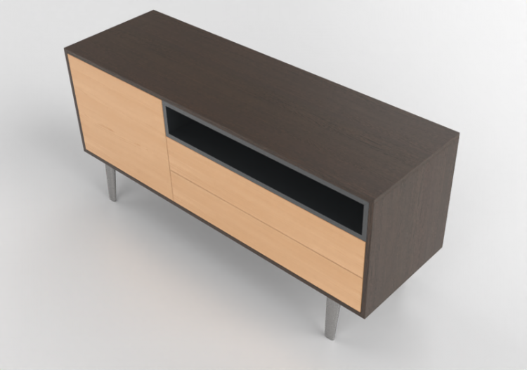 3D Book shelf - Document filing cabinet - Senator - Mote...