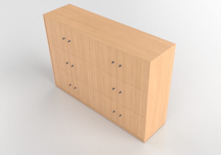 3D Book shelf - Document filing cabinet - Senator -...