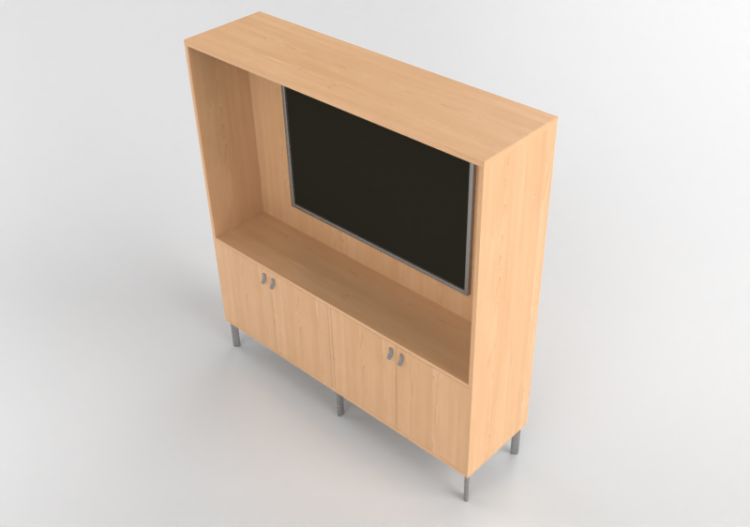 Bibliothèque 3D - Meuble de rangement documents - Senator -...