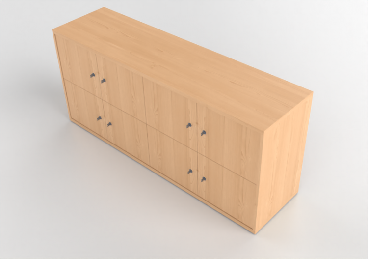 Librerías y Contenedores 3D - Mueble archivador de...