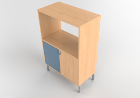 3D Book shelf - Document filing cabinet - Senator - Play Storage - PYP12-8-DRO