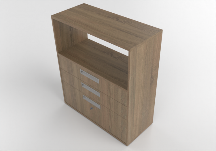Librerie e Contenitori 3D - Mobile archiviazione documenti...
