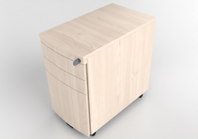 Bibliothèque 3D - Meuble de rangement documents - Senator -...