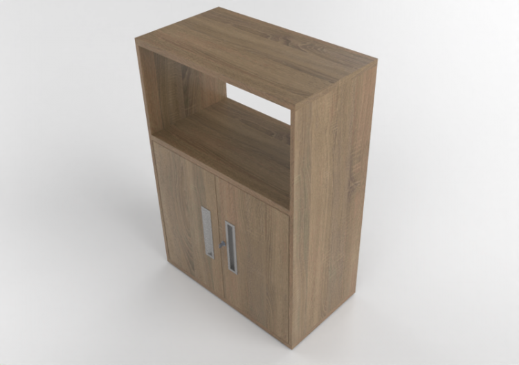 Librerías y Contenedores 3D - Mueble archivador de...