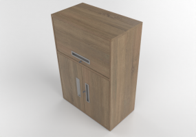 3D Book shelf - Document filing cabinet - Senator - Universal - MSF12-8-DRF