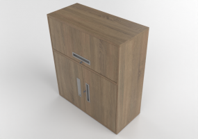 3D Book shelf - Document filing cabinet - Senator - Universal - MSF12-10-DRF